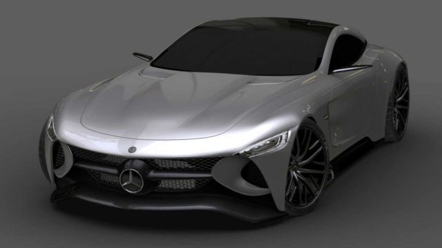Mercedes SLR Vision Concept by Invisive 3